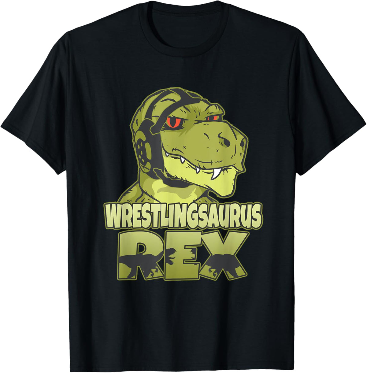 Wrestle Wrestlingaurus Rex Wrestler Dino Wrestling Dinosaur T-Shirt