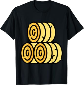 Hay Bale Farm Farming T-Shirt