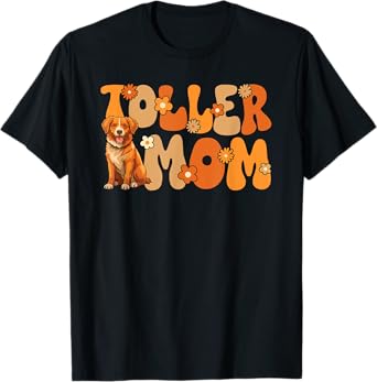 Nova Scotia Duck Tolling Retriever World's Best Toller Mom T-Shirt