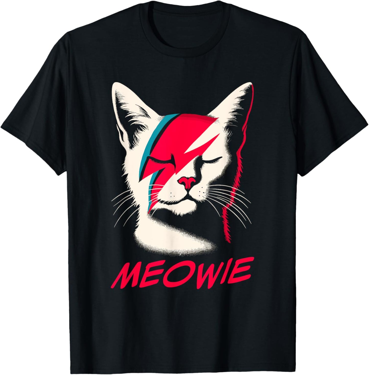 Meowie Cat Rock Music Concert Band Men Kids Women Funny Cat T-Shirt