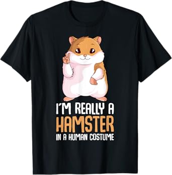 Hamster Costume Hammy Lover Girls Women T-Shirt