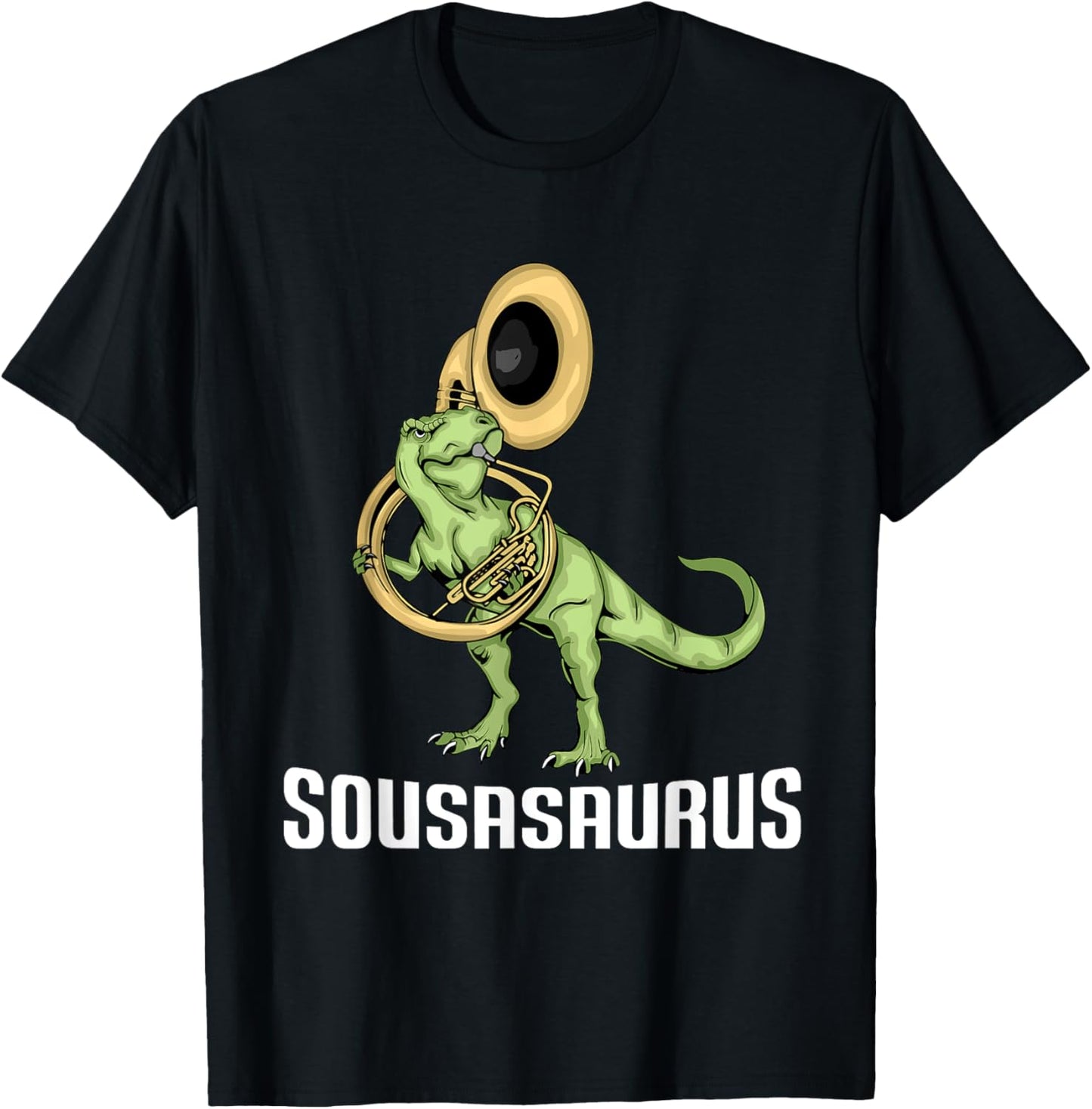 Funny Sousaphone Kids Music Dinosaur Sousaphone T-Shirt