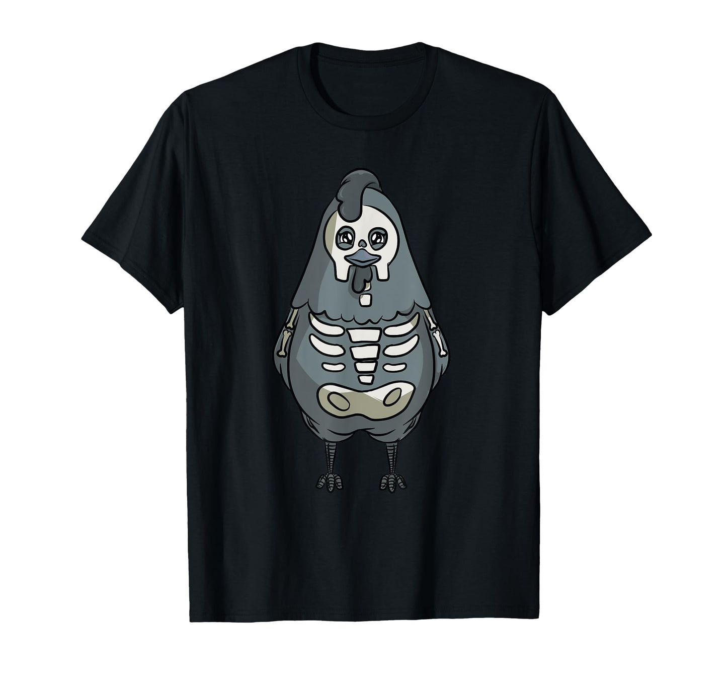 Chicken Skeleton Costume for Halloween Chickens T-Shirt