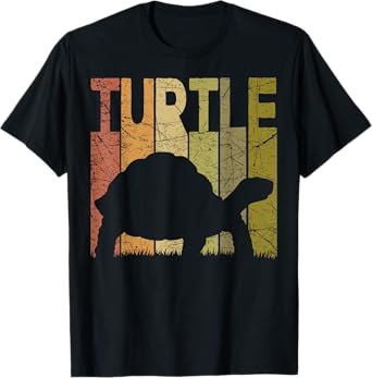 Turtle Vintage Sea Turtle Retro Herpetology Tortoise T-Shirt
