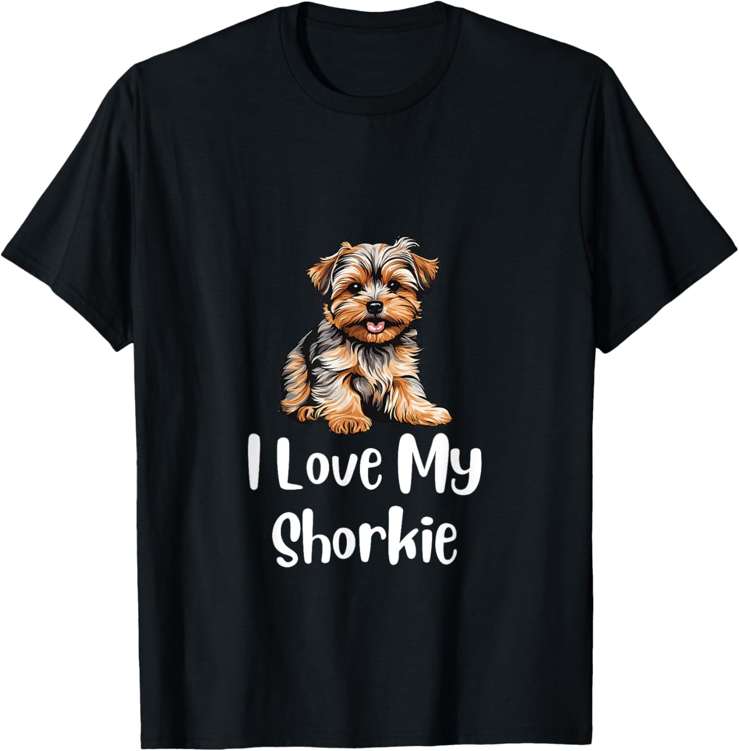 I Love My Shorkie Dog Lovers T-Shirt