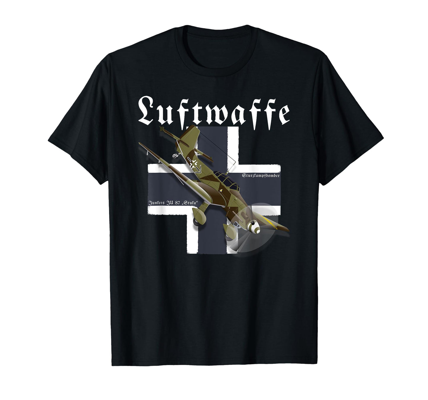 German Warbird I Junkers Ju 87 Stuka I WW2 Airplanes T-Shirt