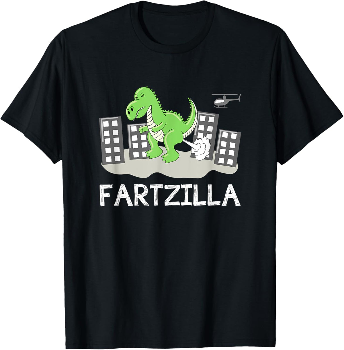 Fartzilla Funny Dino Funny Gift T-Shirt