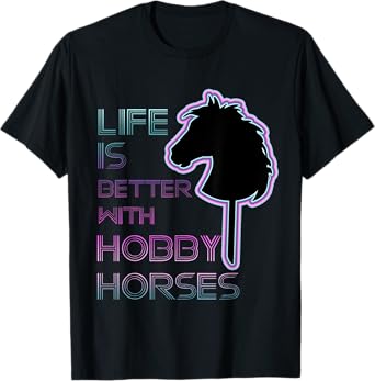 HOBBY HORSE- HOBBY HORSING- HOBBY HORSE LOVER-HORSE ON STICK T-Shirt