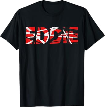 Retro Eddie Name Distressed 90s Classic Van Name Pride Gifts T-Shirt