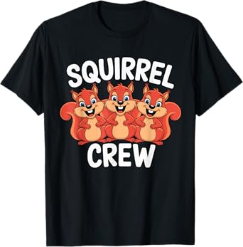 Squirrel Crew | Squirrels Apparel and Prodcuts | Squirrel T-Shirt