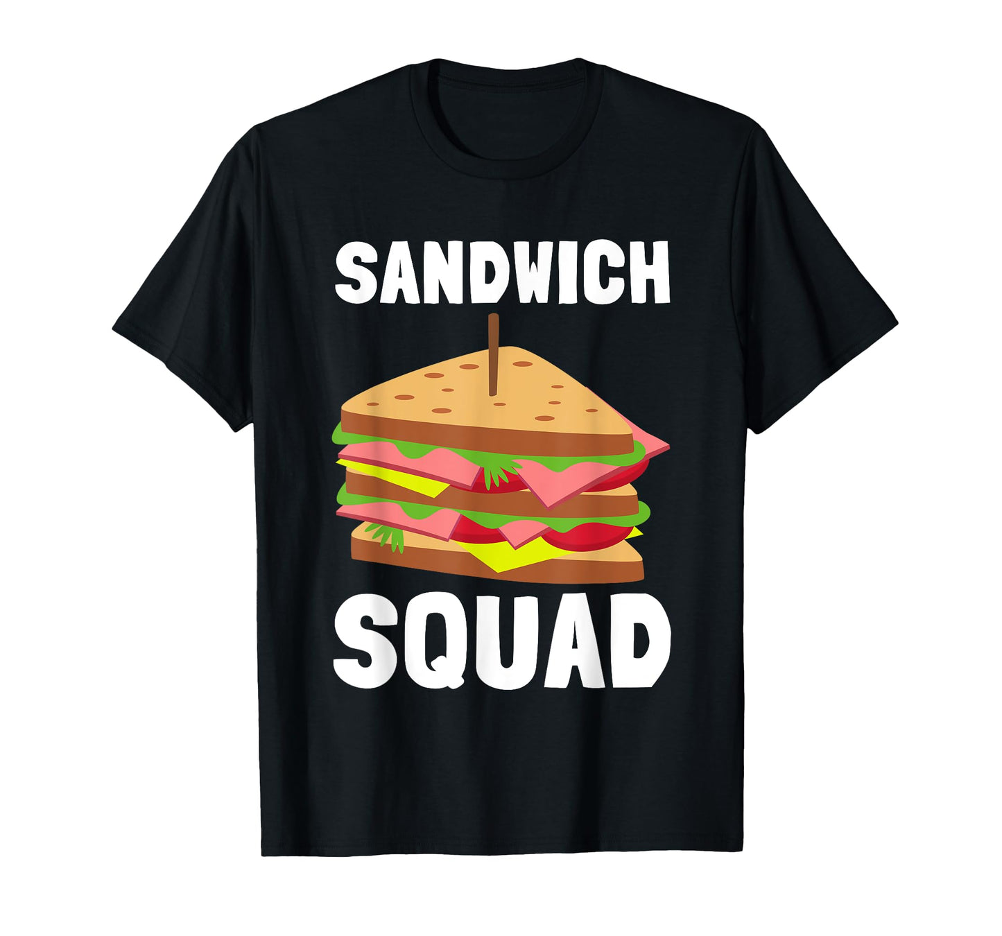 Hoagie Sub Artist And Sandwich Maker - Sandwich Squad T-Shirt