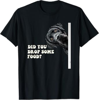 Black Labrador Funny Shirt T-Shirt