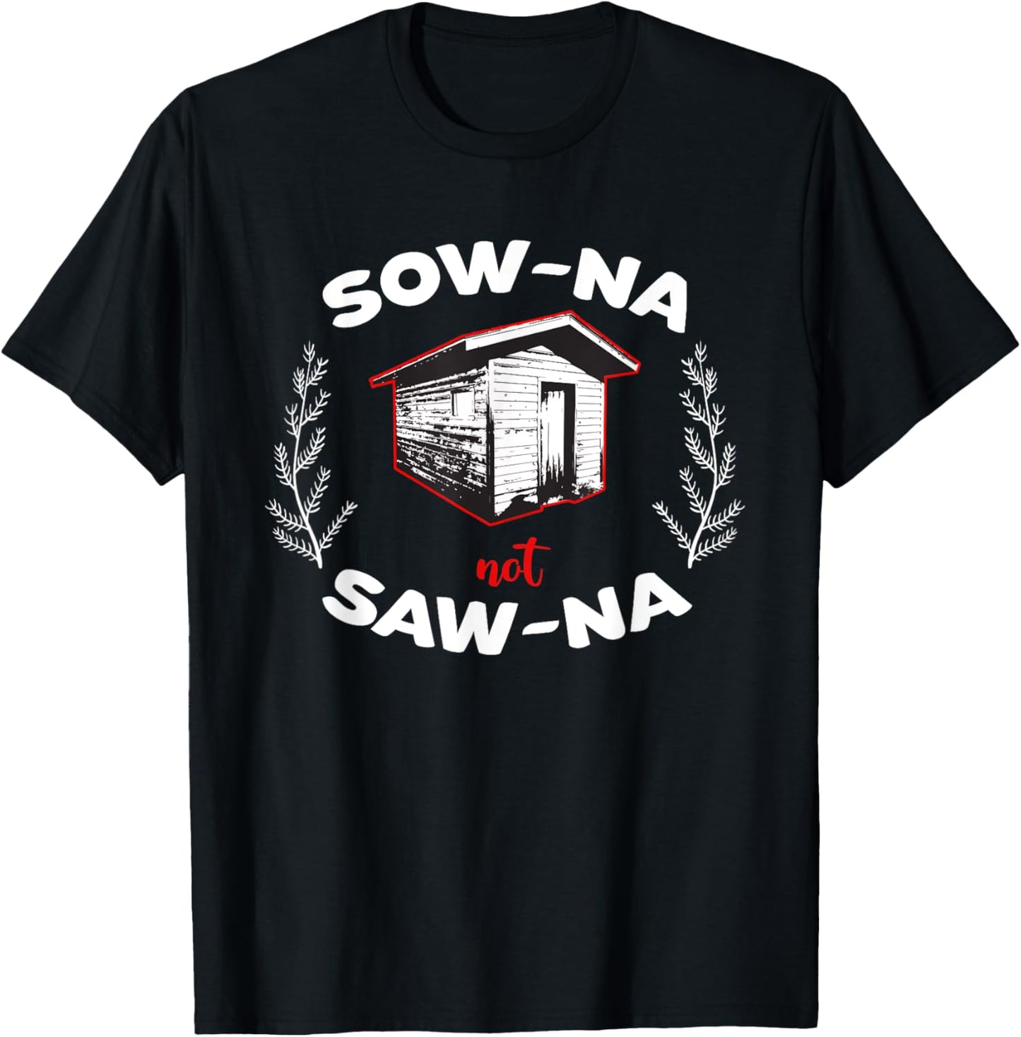How to Pronounce Sauna Gifts for Yoopers/Finns T-Shirt