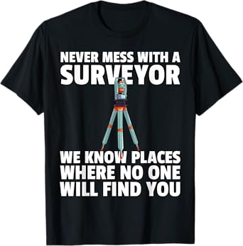 Land Recorder Technician Gift For Cartogropher Surveyor T-Shirt