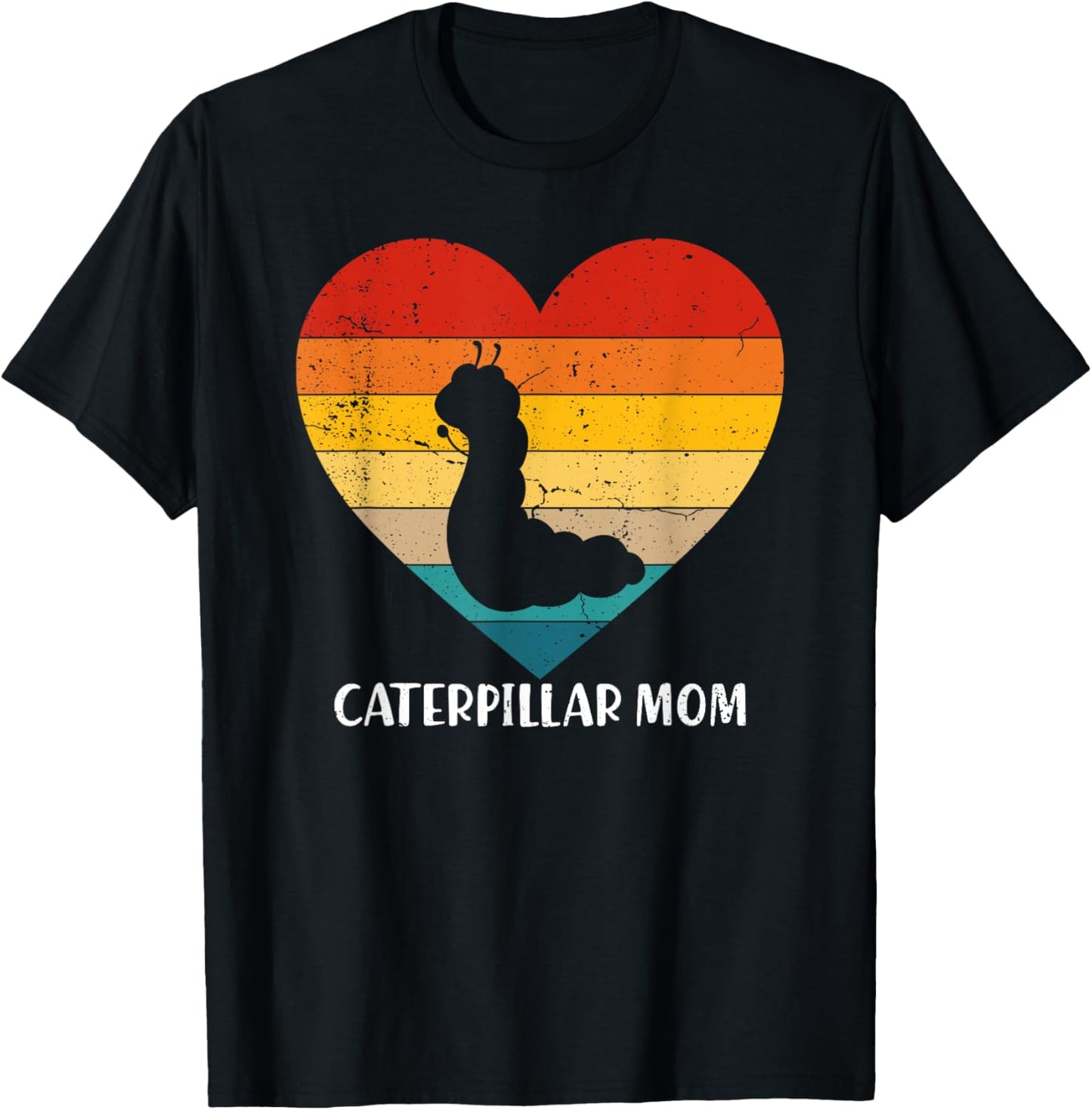 Retro Vintage Caterpillar Mom Mother's Day Animal Lover T-Shirt