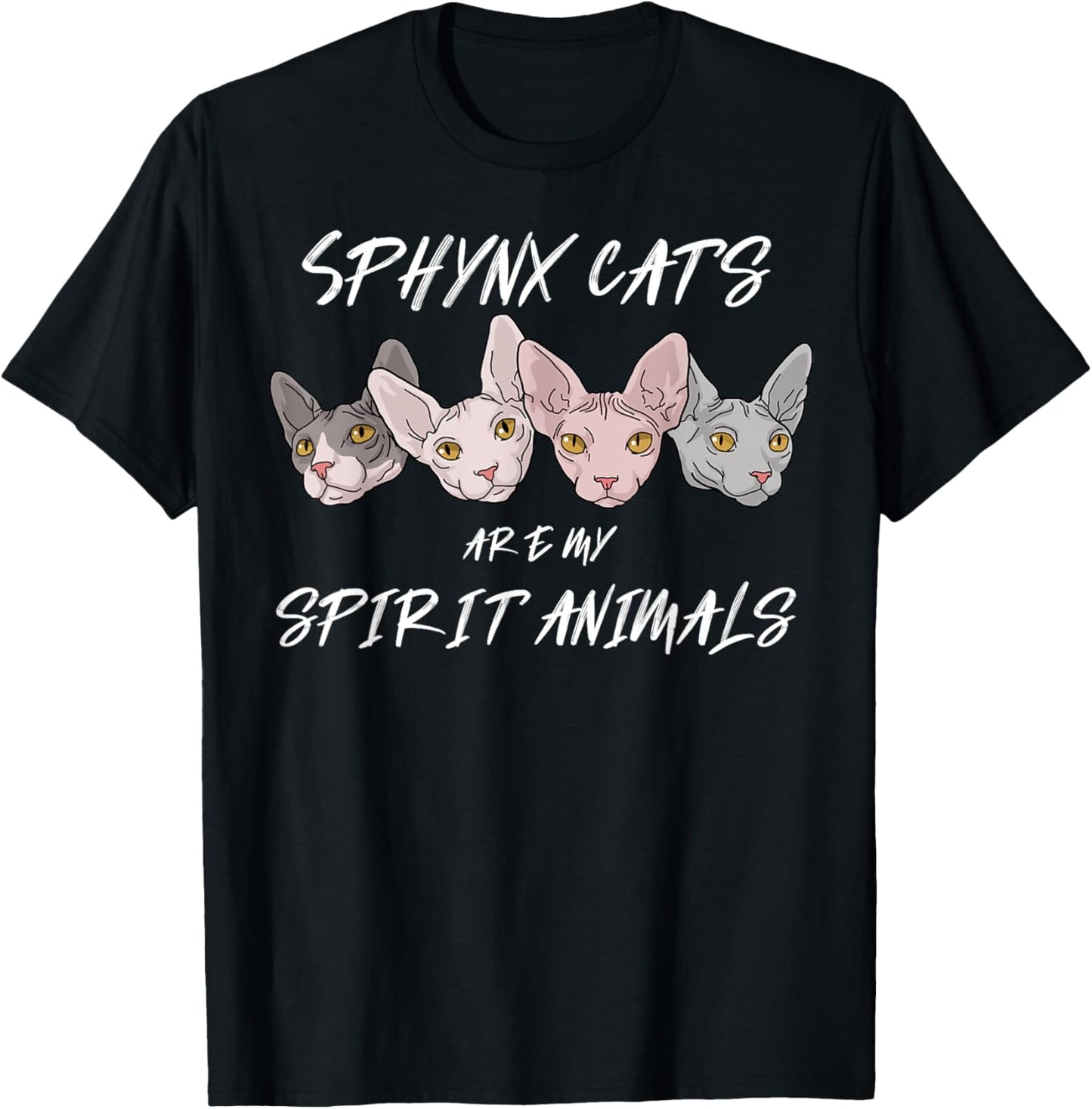 Sphynx Cat Shirts Sphynx Cat Gifts Sphynx Cat Spirit Animal T-Shirt