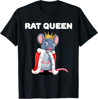 Rat Queen | Girls Rat Tshirt | Womens Rat T-Shirt