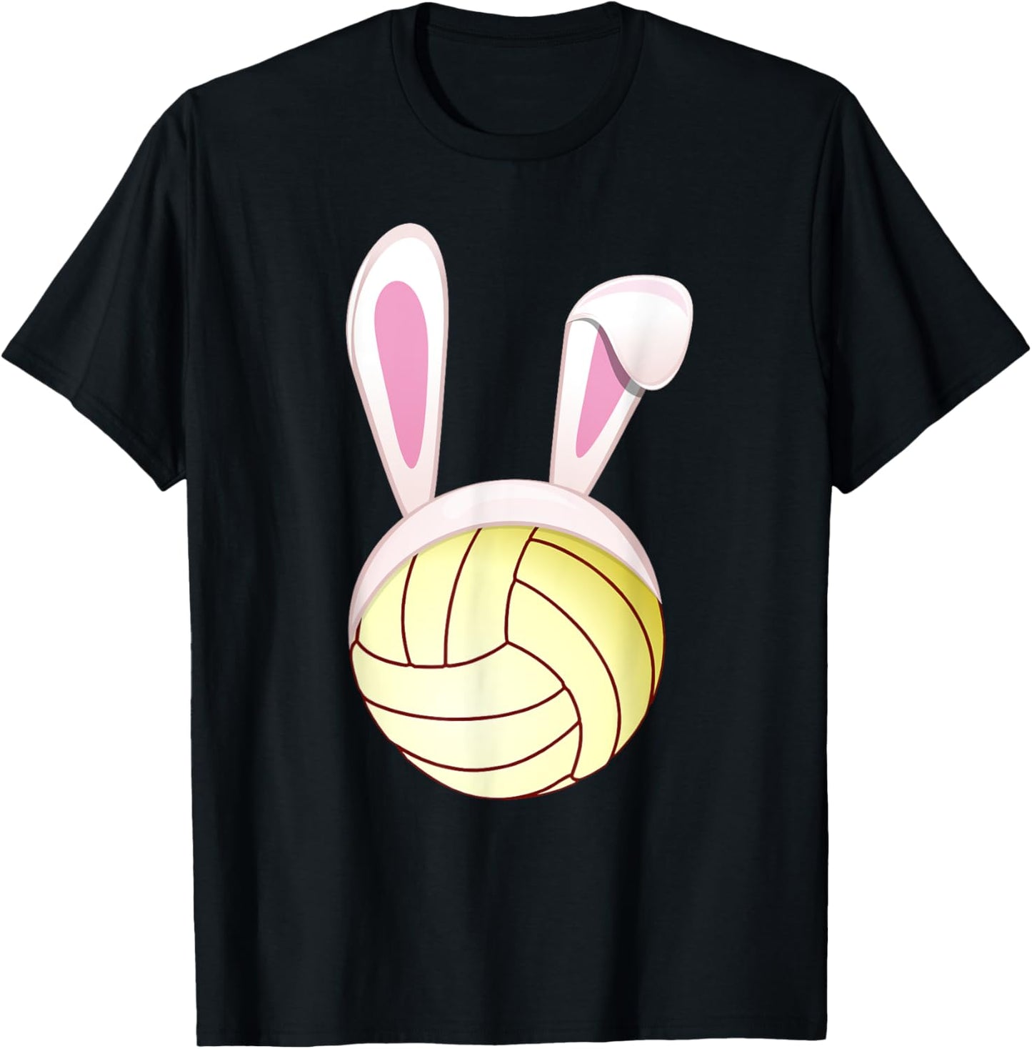 Volleyball Easter Bunny Ears Rabbit Spring Holiday Player T-Shirt