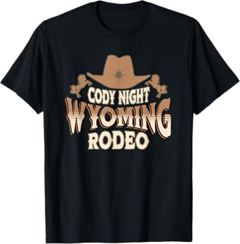 Cody Night Rodeo Wyoming T-Shirt
