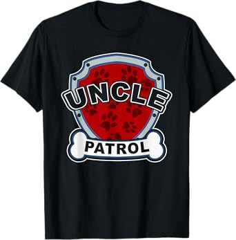 Pet Lover Uncle Dog Breeder Paw Dad Puppy Humorous Gag Gift T-Shirt