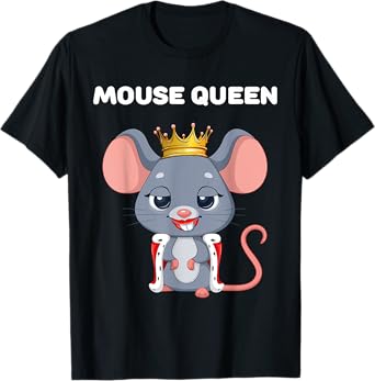 Queen Mouse T-Shirt | Womens & Girls
