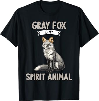 Gray Fox is my spirit animal. Gray Foxes Gray Fox T-Shirt