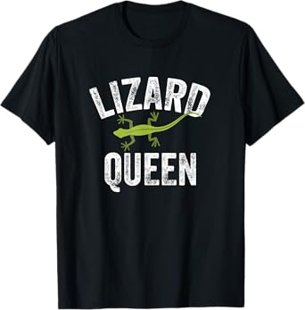 Lizard Queen Lizard Reptile Gecko T-Shirt