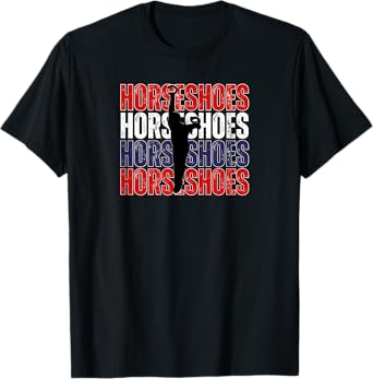 National Horseshoe Pitchers Association NHPA Store Black Unisex Classic Fit Short Sleeve T-Shirt