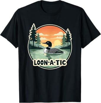 Loon-A-Tic Bird Spirit Animal T-Shirt