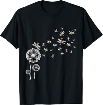 Dragonfly Dandelion T-Shirt