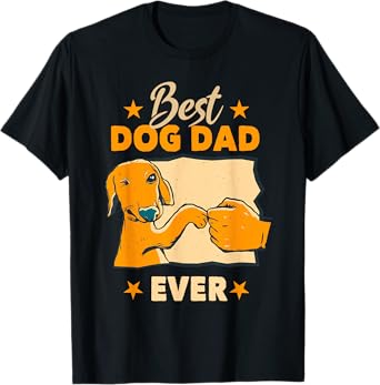 Dogs And Dog Dad - Best Friends Gift Father Men T-Shirt