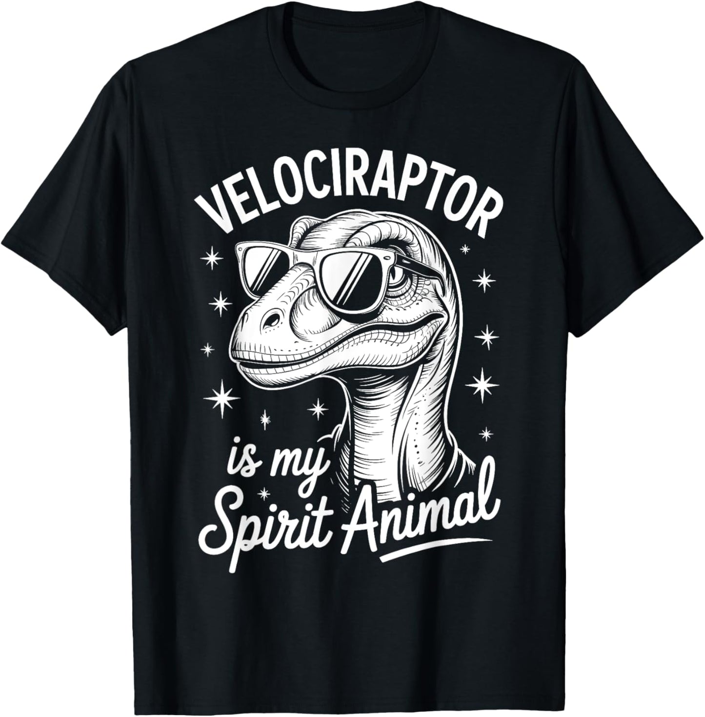 Velociraptor Spirit Animal Dinosaur Funny Velociraptor T-Shirt