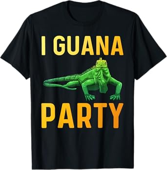 Cool Iguana Design For Men Women Kids Reptile Iguana Lover T-Shirt