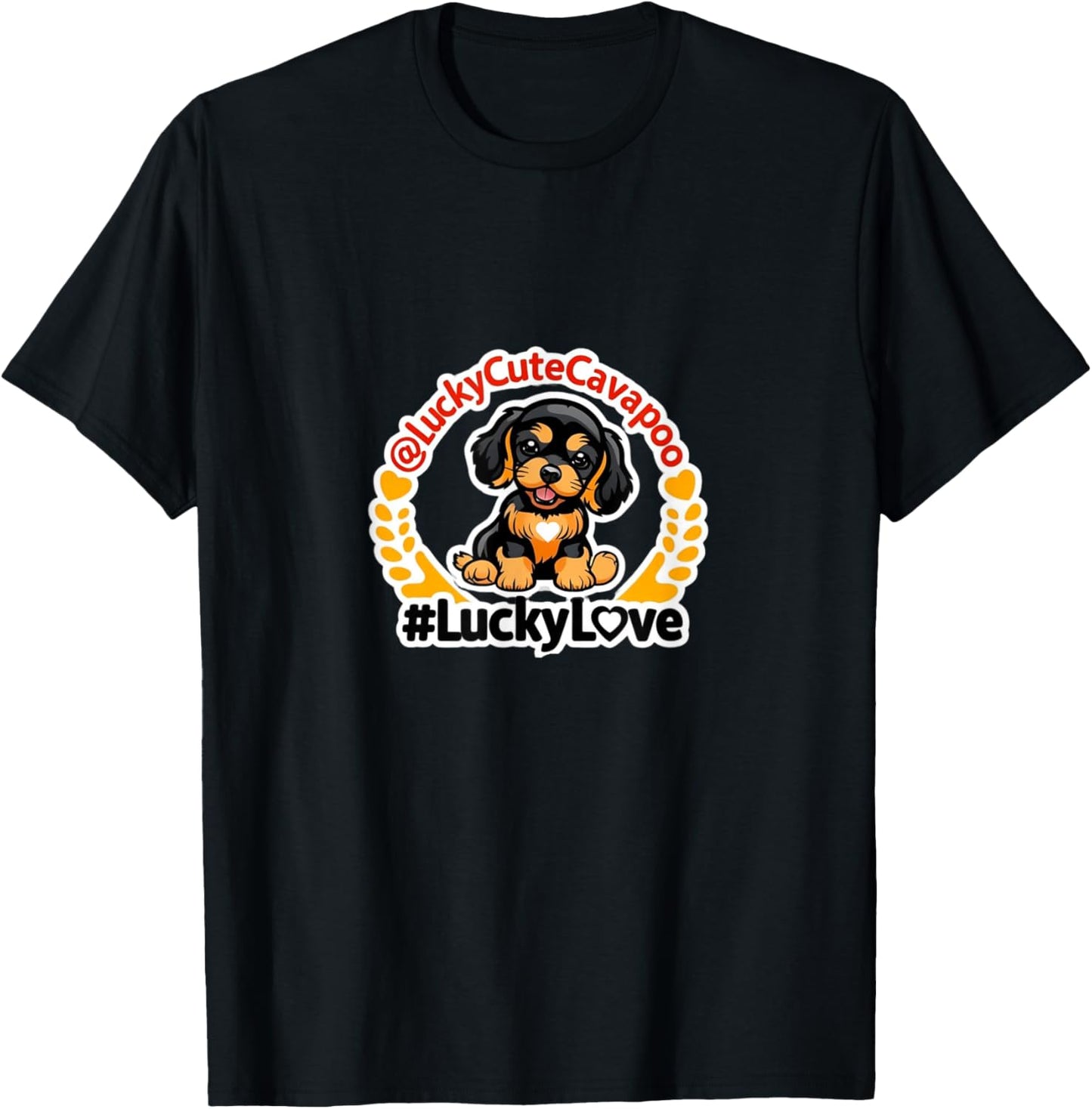 @LuckyCuteCavapoo Official T-Shirt