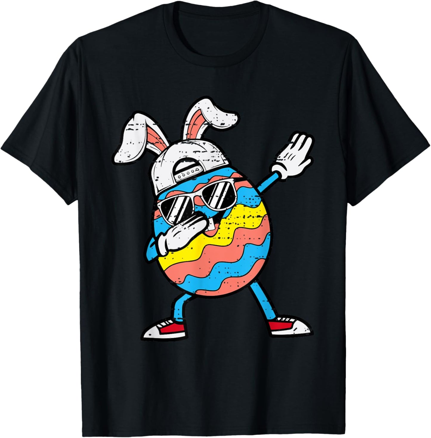 Easter Dabbing Egg Bunny Dab Boys Girls Kid Toddler Children T-Shirt