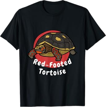 Red-Footed Tortoise Funny Pet Tortoise T-Shirt