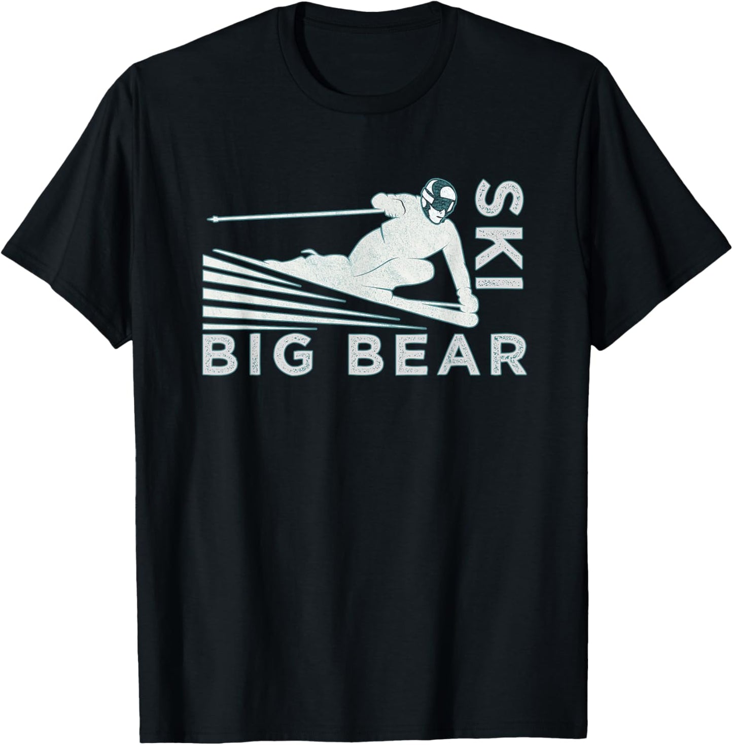 Retro Snow Ski - Ski Big Bear T-Shirt