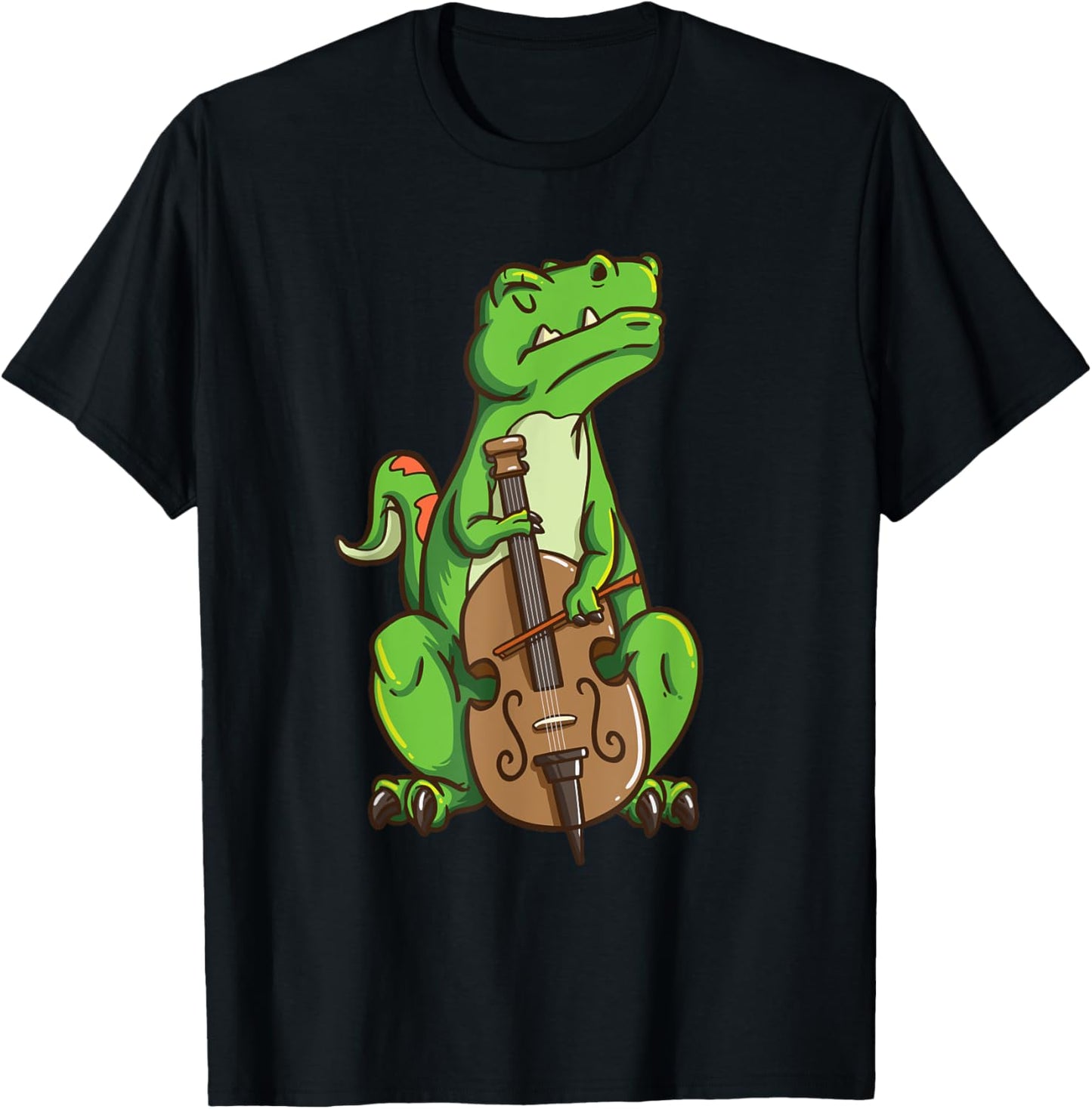 Cellist T Rex Cello Player Orchestra Music Lover Gift T-Shirt