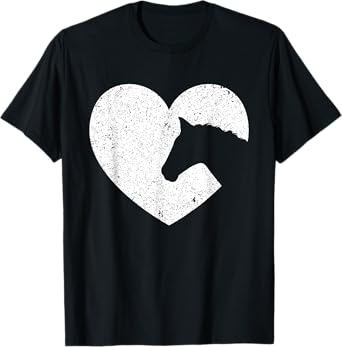 Horse Lover Gifts for Girls Equestrian Cowgirl Vintage T-Shirt