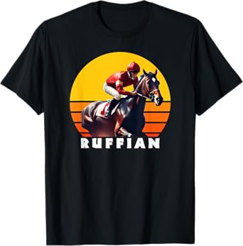 Ruffian Horse, Thoroughbred, Del Mar, Santa Anita Shirt T-Shirt