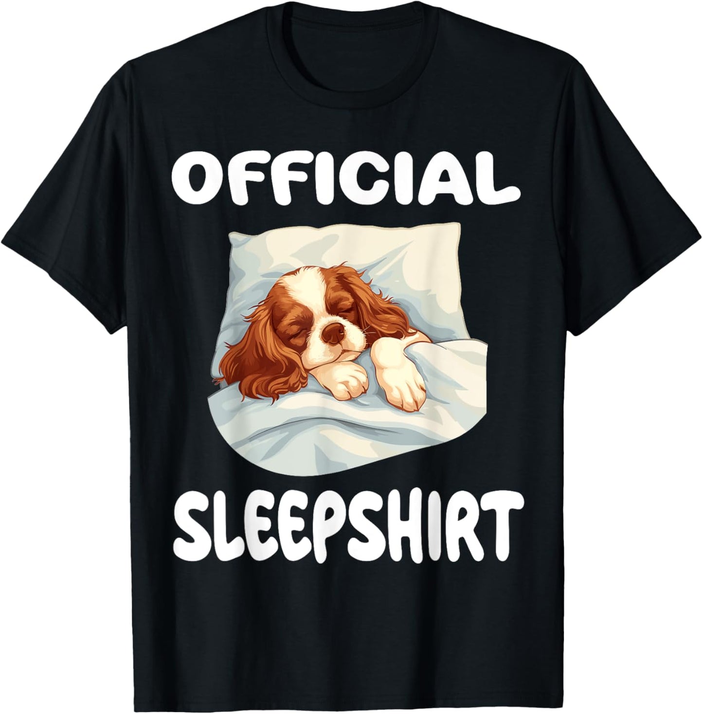 Cavalier King Charles Spaniel Dog Official Sleepshirt Pajama T-Shirt