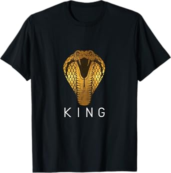 Poisonous King Cobra Snake T-Shirt