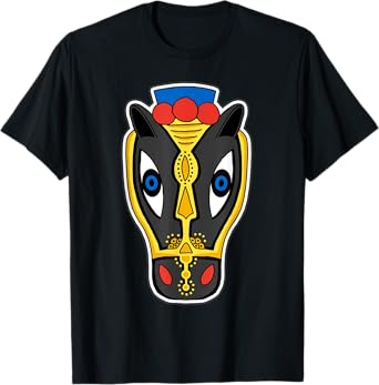 Macho Raton Mask, Latin, Illustration, Art Shirt, Horse Head T-Shirt