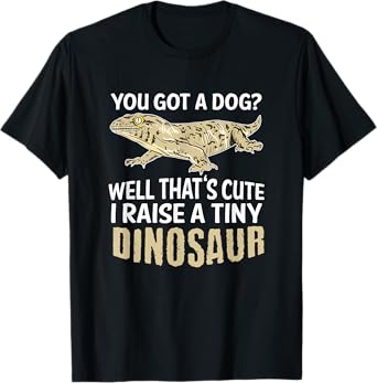 Leachie Gecko New Caledonian Giant Gecko Gift Lizard Reptile T-Shirt