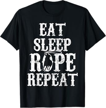 Cowboy Rope Western Riding Horse Vintage Gift T-Shirt