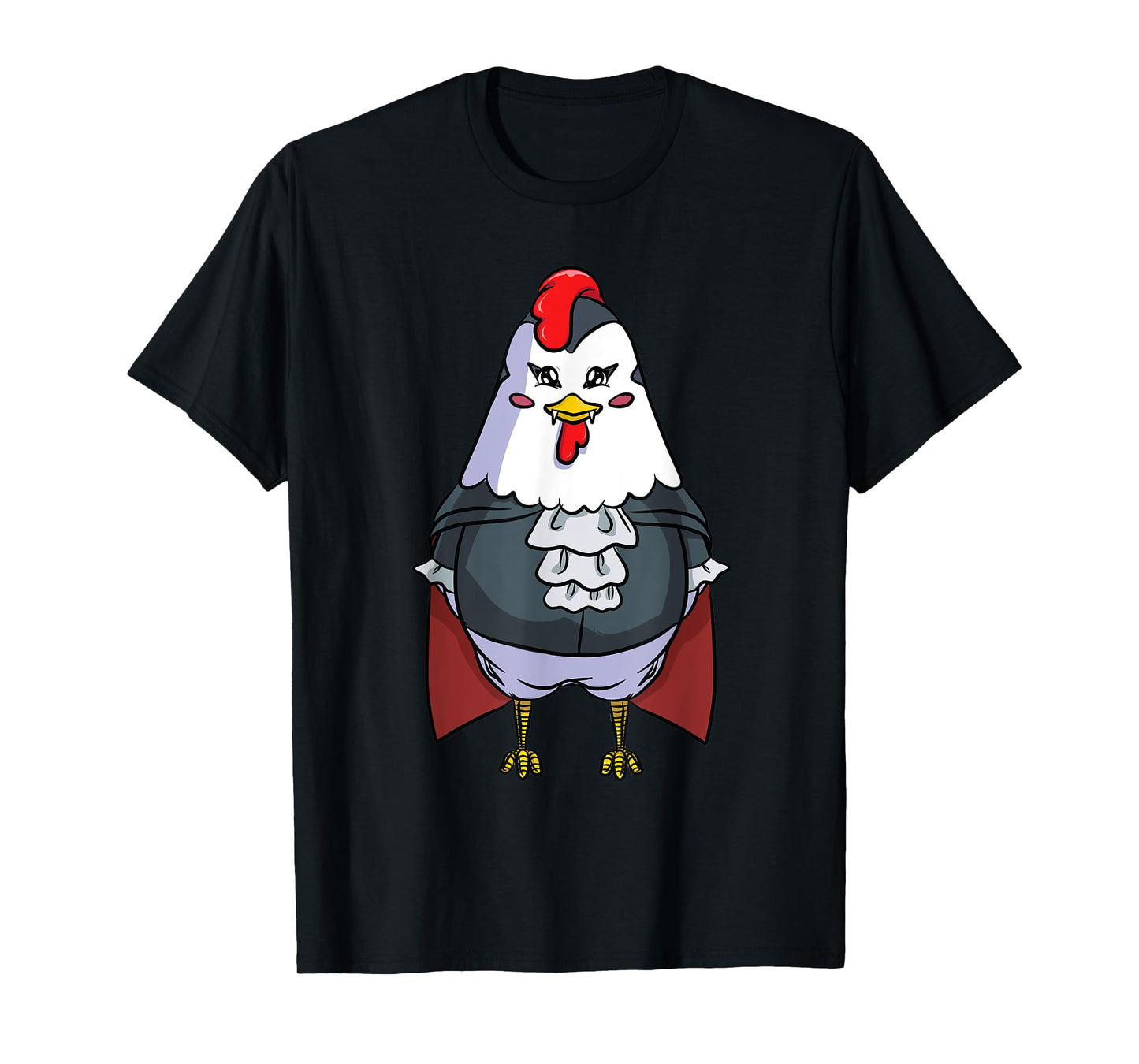 Chicken Vampire Costume for Halloween Chickens T-Shirt