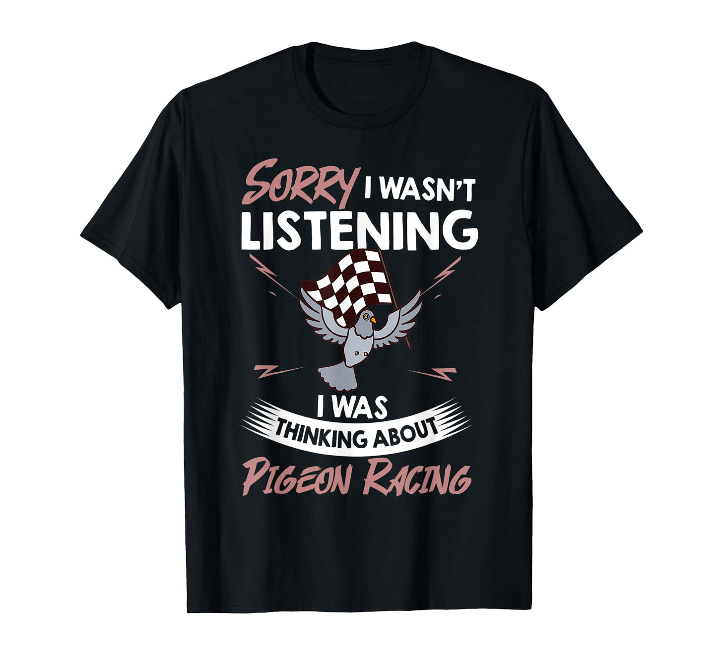 Pigeon Racing Trainer Bird Keeping Fancier Clock T-Shirt