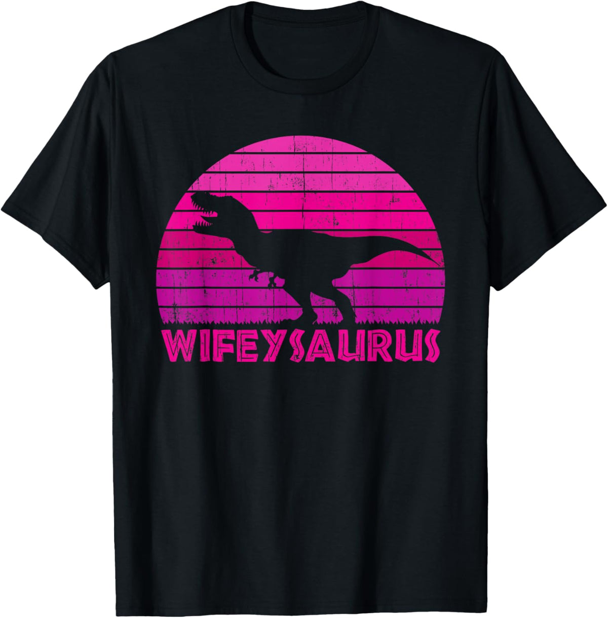Wifeysaurus - Funny Dinosaur Lover Wife Matching Couple T-Shirt