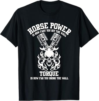 Funny Horsepower Torque Gift Men's T-Shirt