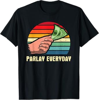 Parlay Betting Sports Betting Draft Picks Fantasy Football T-Shirt